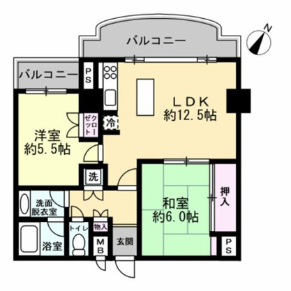 【間取り】 | ニューステージ川奈