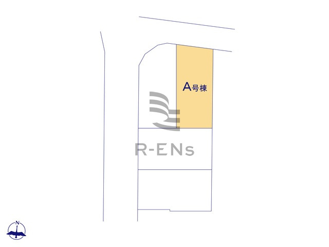 【区画図】 | 練馬区大泉町２丁目　新築戸建て　A号棟 | 徒歩10分圏内に教育施設が揃い、子育て世帯に便利な立地