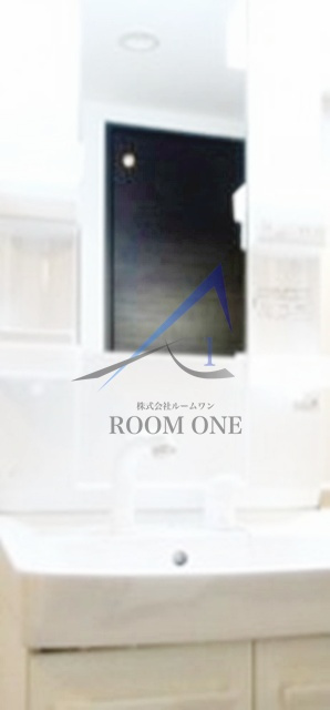 石神井台ガーデンテラスの洗面所|独立洗面台です。