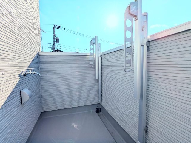 葛飾区堀切４丁目の新築戸建のバルコニー|～バルコニー写真～