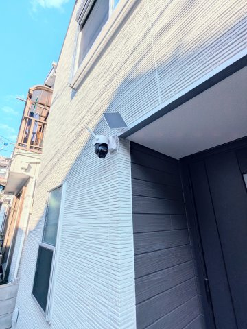 葛飾区堀切４丁目の新築戸建の防犯設備|～防犯カメラ写真～
