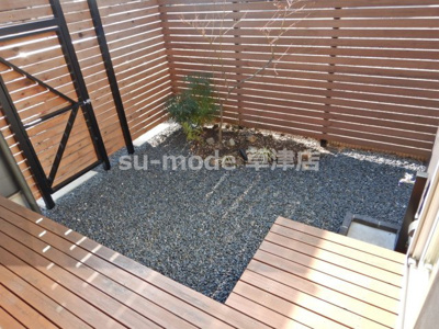 【庭】 | 坊袋戸建 | お庭で自由な時間を過ごせます