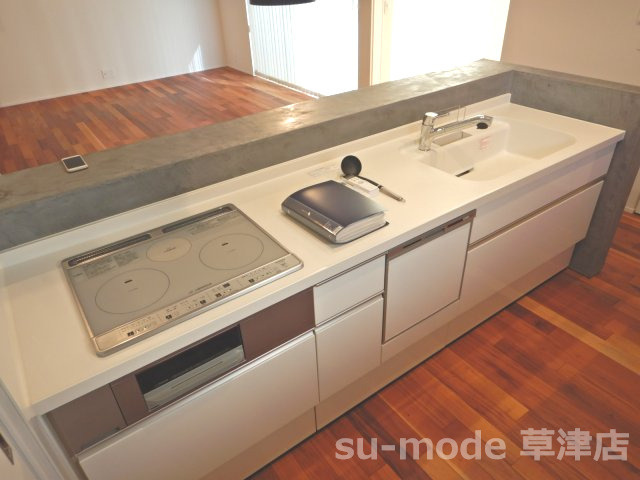 【キッチン】 | 坊袋戸建 | きれいなキッチンです