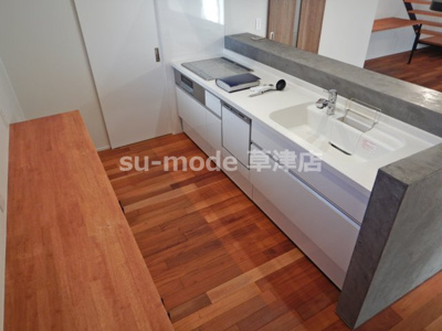 【キッチン】 | 坊袋戸建 | お料理しやすいキッチンです