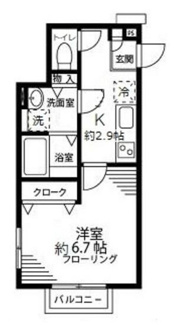 【間取り】 | ベルヴェデーレ TK2 | 間取りです。