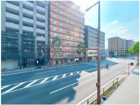 【展望】 | オープンレジデンシア高宮アベニュー☆仲介手数料無料☆ | 風通しも良好で、爽やかな風が吹き抜けます。