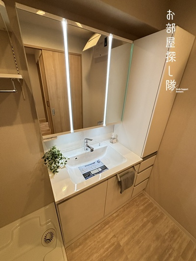 ナポレ久留米けやき通りの独立洗面台