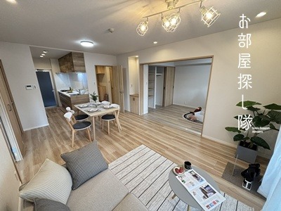 ナポレ久留米けやき通りの居間・リビング