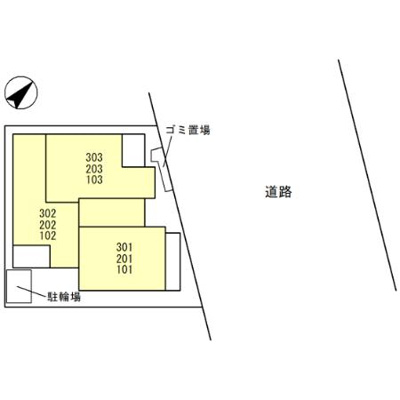 【区画図】 | ラポーム北戸田