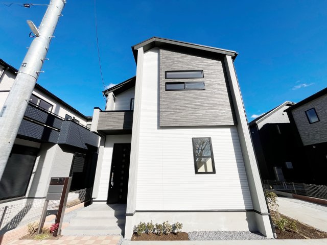 祝：成約済み　八王子市　楢原町　新築戸建ての外観|～仲介手数料無料☆八王子ひなた不動産～八王子市楢原町　新築戸建て