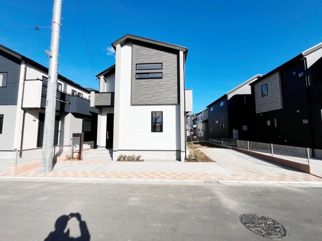 祝：成約済み　八王子市　楢原町　新築戸建ての外観|～仲介手数料無料☆八王子ひなた不動産～八王子市楢原町　新築戸建て