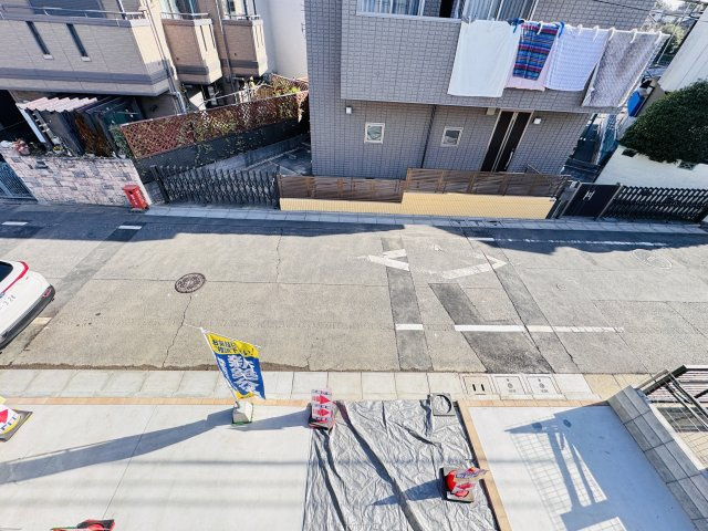 葛飾区東水元３丁目新築戸建（３丁目1901番）の展望|バルコニーより道路側眺望