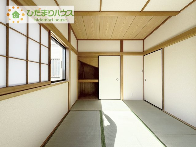 【和室】 | 我孫子市古戸　中古戸建 | 和室にも大容量のクローゼット完備！
お布団やお子様のおもちゃなどがスッキリ収納できますね(^^♪