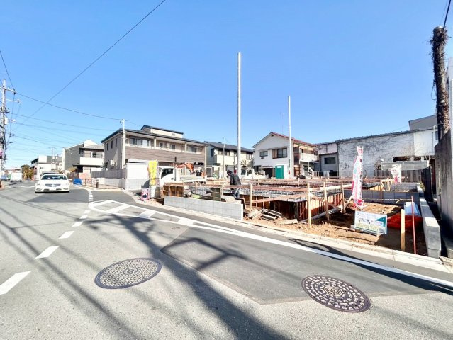 練馬区関町北4丁目　新築戸建　残1棟の前面道路含む現地写真|現地写真

現地ご見学希望・資料請求などお気軽にお問い合わせ下さい！
03-5990-5201