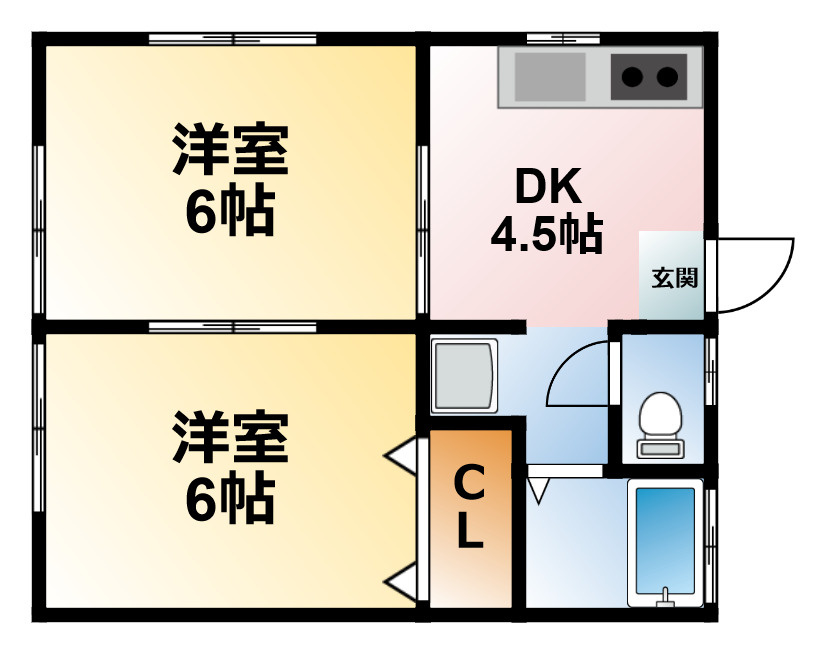 コンフォート瑞穂の間取り