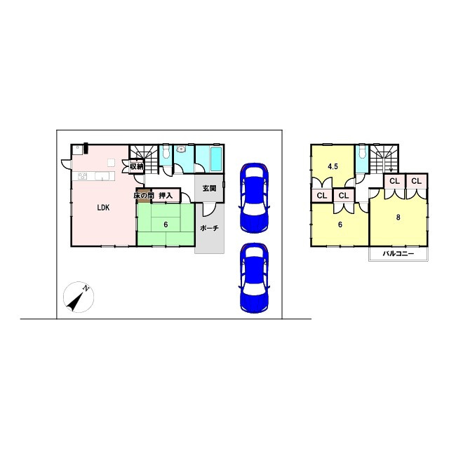 四季の丘戸建の間取り