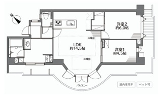 【間取り】 | グランシティ湘南海岸マリナージュスクエア