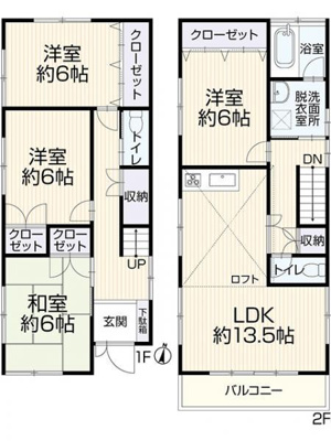  | 間取り 