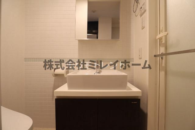 カスタリア戸越駅前の洗面所