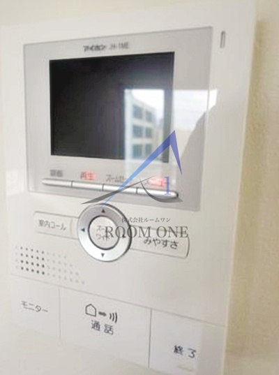 Ｔｅｒｒａｃｅ本郷のセキュリティ|モニター付きインターホンです。