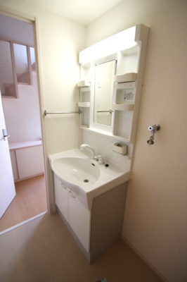 【独立洗面台】 | メゾンドリッシュッ | ※ほかの棟の参考写真です。