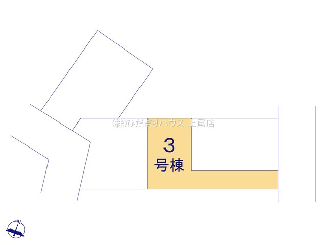 北本市下石戸下5期　新築戸建　グラファーレ03の区画図