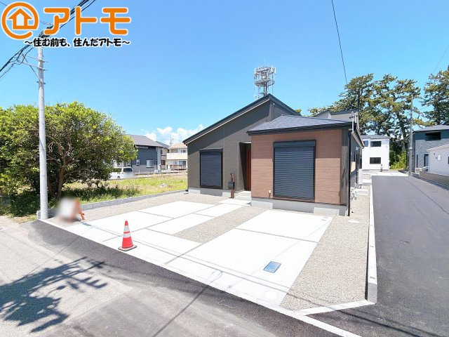 【駐車場】 | 清水区三保7期　新築戸建　1号棟 | 並列２台の駐車スペースです♪