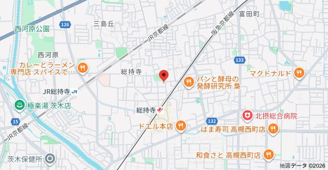 ワコーレジデンスの地図
