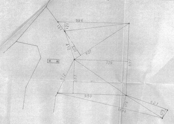 茅ヶ崎市東海岸北　売地の土地図