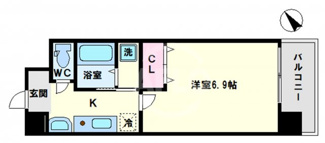 【間取り】 | SWISS天王寺I（スイス天王寺I） | SWISS天王寺Ⅰ　間取り