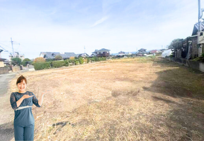 松前町神崎の売土地の外観|物件の外観です
