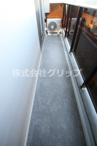 アルコバレーノ川崎WESTのバルコニー