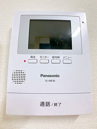 三島市　谷田の防犯設備|モニター付きインターホン