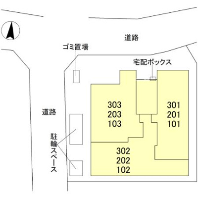 【区画図】 | D-residence蛍池西町