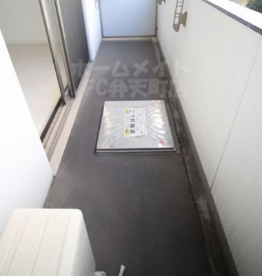 【バルコニー】 | レグゼスタ弁天町 | 陽当たり良好なバルコニーです