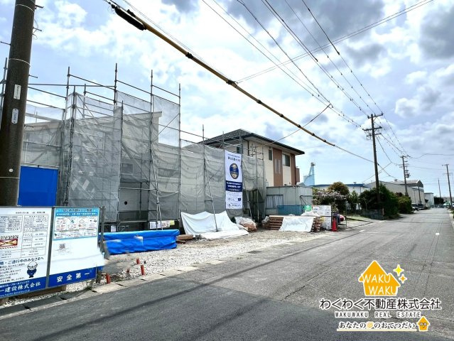 吉田町川尻5期／の前面道路含む現地写真|限定1棟（2026年1月中旬撮影）