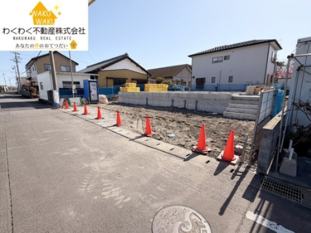 吉田町川尻5期／の前面道路含む現地写真|限定1棟（2026年1月中旬撮影）