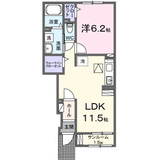 【間取り】 | サンハイム | 間取図