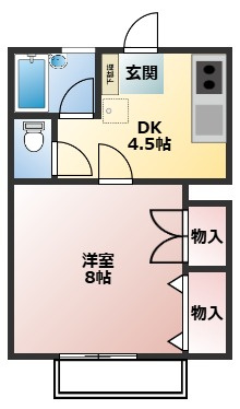 【間取り】 | ハイムＦ