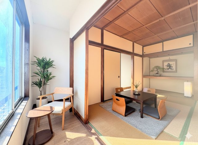 戸塚区平戸2丁目　中古戸建の和室|◆室内はいつも明るい印象なので気持ちの良い朝を迎えられます。(家具はイメージ写真です）