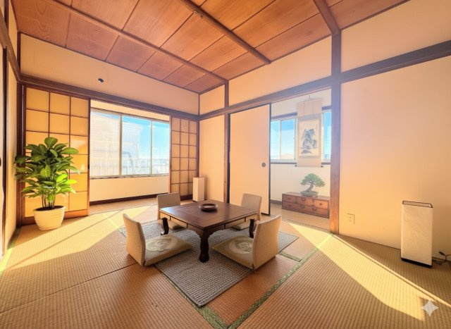 戸塚区平戸2丁目　中古戸建の和室|◆住宅ローンのご相談や周辺環境のご案内も含め、ローンに詳しい、地元に詳しいスタッフがお出迎えさせていただきます。お気軽にご相談ください。(家具はイメージ写真です）