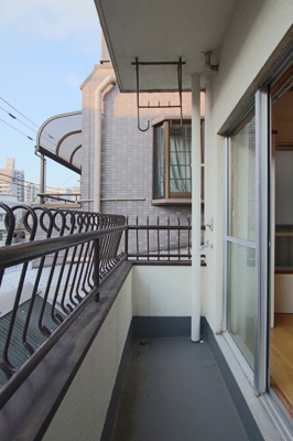 【バルコニー】 | ゴトウマンション | お洗濯も干せるバルコニー付き