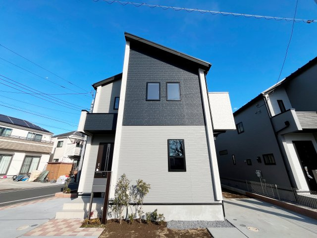 祝　成約済み　八王子市　楢原町　新築戸建ての外観|～仲介手数料無料☆八王子ひなた不動産～八王子市楢原町　新築戸建て
