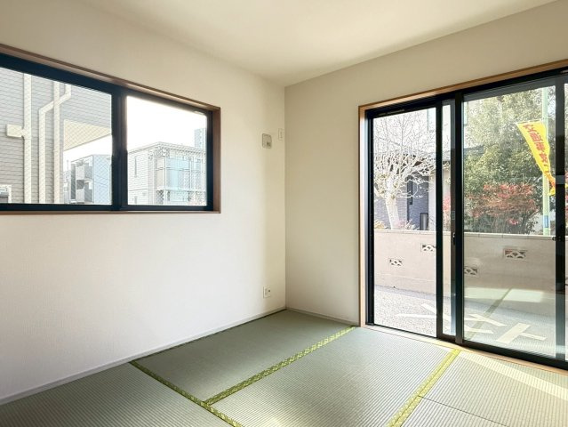 川越市南大塚4丁目　新築一戸建て　1号棟の和室|和室です