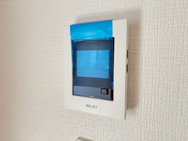 川越市南大塚4丁目　新築一戸建て　1号棟の防犯設備|モニター付きインターホン