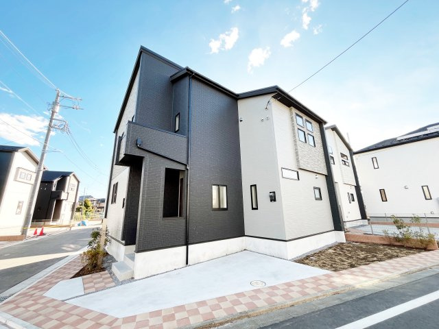 祝　成約済み　八王子市　楢原町　新築戸建ての外観|～仲介手数料無料☆八王子ひなた不動産～八王子市楢原町　新築戸建て