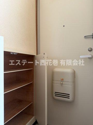 シティハイツの玄関