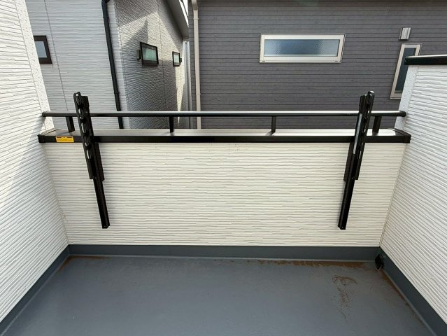 川越市南大塚4丁目　新築一戸建て　2号棟のバルコニー|暖かな日差しのふりそそぐバルコニー