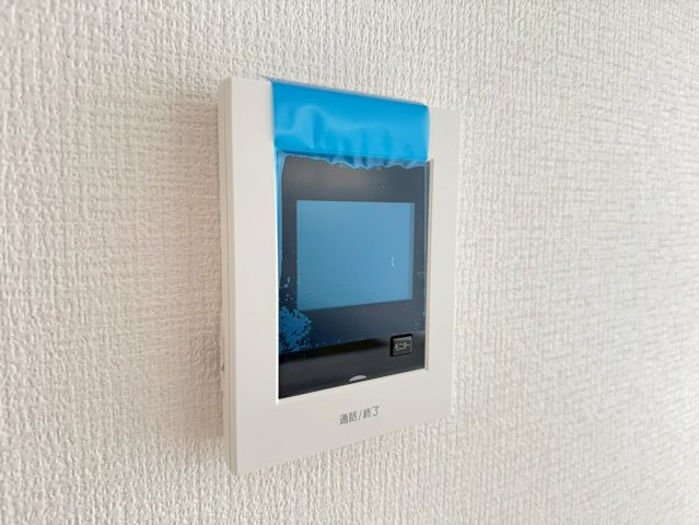 川越市南大塚4丁目　新築一戸建て　2号棟の防犯設備|モニター付きインターホン