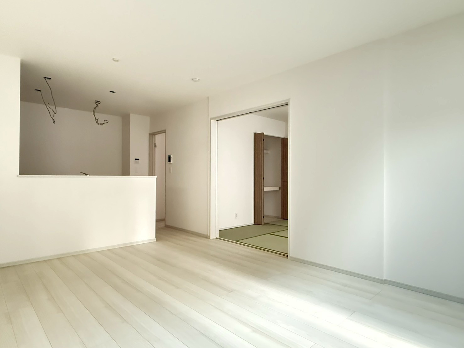 川越市南大塚4丁目　新築一戸建て　2号棟の居間・リビング|ゆったり過ごせる居間です